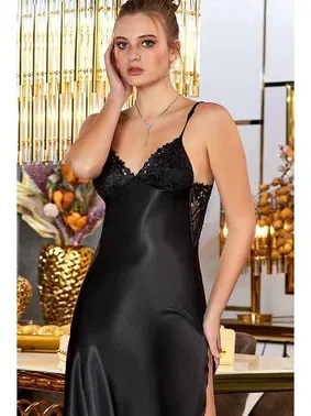 Jeremi Çeyizlik Dantelli Saten 6lı Set Jeremi 305 - Alternatif Görünüm