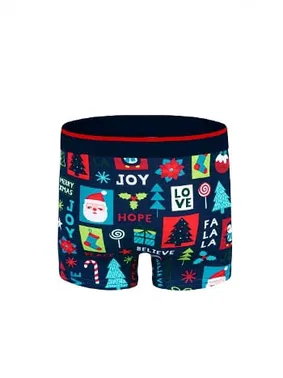 Darkzone Christmas Desenli Yılbaşı Erkek Boxer (Dijital Baskılı) Darkzone DZNNY0005 - Alternatif Görünüm