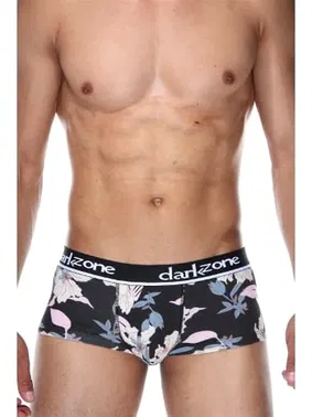 Darkzone Çiçek Desenli Kısa Darkzone Erkek Boxer DZN3312