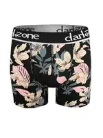 Çiçek Desenli Siyah Erkek Boxer Darkzone DZN2695
