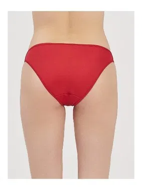Moonlight Çift İpli Kırmızı Kadın Slip Külot Moonlight 3211 - Alternatif Görünüm