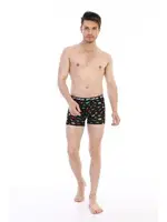 Çift Kaplan Erkek Boxer 796 Uzay Desenli Dijital Baskılı Görsel detay görünüm