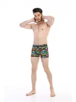 Çift Kaplan Erkek Boxer 796 Yazı Desenli Dijital Baskılı Görsel görsel 6