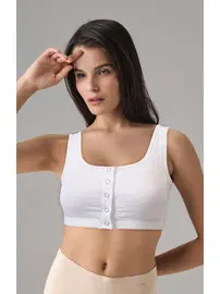 Doreanse Çıtçıtlı Kaplı Kadın Spor Sütyen Doreanse 5556