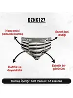 Çizgili Desenli Hipster Erkek Slip  Darkzone DZN6127 farklı açı