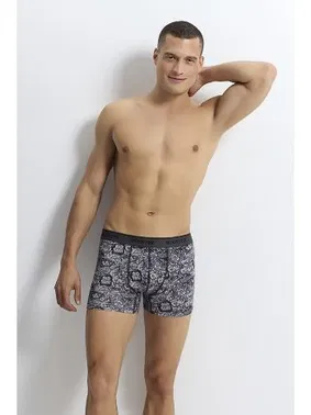 Wooster Cotton Erkek Boxer Wooster W-047 - 3 Adet