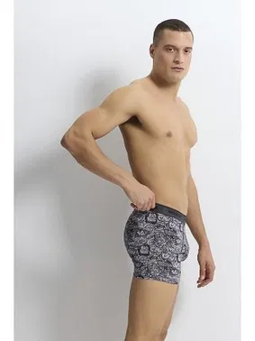 Wooster Cotton Erkek Boxer Wooster W-047 - 3 Adet - Alternatif Görünüm