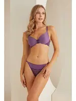 Dantel Detaylı Sütyen Külot Takım NBB 4819 Mor