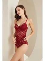 Dantel Kapsız Sütyen Atlet Külot Takımı NBB 4829 görsel 5