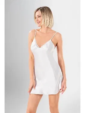 Ahu Lingerie Dantelli 2Li Kısa Çiçekli Gecelik Sabahlık Takımı Ahu Loriva 1958 - Alternatif Görünüm