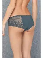Dantelli Brazillian Kadın Külot Slip Doreanse 7142 Turkuaz detay görünüm