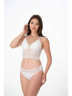 İMER Dantelli Modal Büstiyer Bralet Sütyen İmer 2215