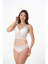 İMER Dantelli Modal Büstiyer Bralet Sütyen İmer 2215