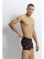 Deadly Sexy Pamuk Desenli Strech Cotton Erkek Boxer Wooster W-046 - 3 Adet Görsel detay görünüm