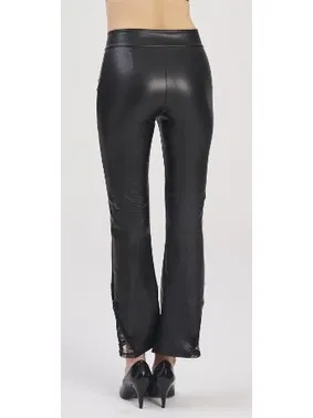 Moonlight Deri Görünümlü Siyah Pantolon Moonlight 334 - Alternatif Görünüm