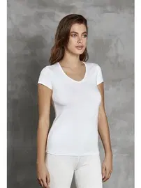 Doreanse Derin V Yaka Kadın Termal T-Shirt Doreanse 8593