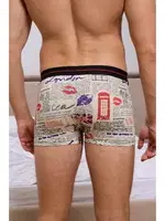 Desenli Erkek Boxer (Dijital Baskılı) Darkzone DZN2071 görsel 7