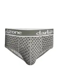 Darkzone Desenli Gri Hipster Erkek Slip  Darkzone DZN6128
