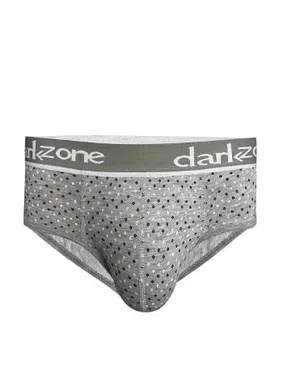 Darkzone Desenli Gri Hipster Erkek Slip  Darkzone DZN6130