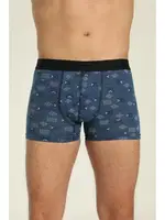 Desenli Likralı Boxer 6'lı Paket Arma Yıldız 1144 - 6 ADET Asorti detay görünüm