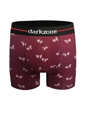 Darkzone Desenli Pamuklu Erkek Boxer Darkzone DZN2081