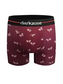 Darkzone Desenli Pamuklu Erkek Boxer Darkzone DZN2081