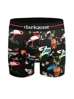 Desenli Pamuklu Erkek Boxer Darkzone DZN2086
