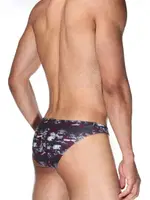 Desenli Renkli Erkek Slip Darkzone DZN6490 detay görünüm