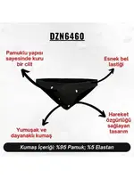Desenli Siyah Erkek Slip  Darkzone DZN6460 farklı açı