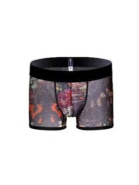 Darkzone Desenli Transparan Erkek Kısa Boxer Darkzone DZN3251