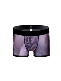 Darkzone Desenli Transparan Erkek Kısa Boxer Darkzone DZN3252