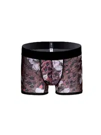 Darkzone Desenli Transparan Erkek Kısa Boxer Darkzone DZN3253