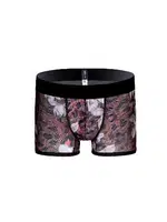 Desenli Transparan Erkek Kısa Boxer Darkzone DZN3253