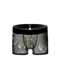 Darkzone Desenli Transparan Erkek Kısa Boxer Darkzone DZN3254