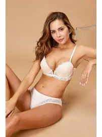 Nurteks Destekli Pudra Sütyen Takım Nurteks 4411