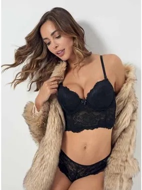 Godewo Diana Dolgulu Dantel Büstiyer Takım Godewo 20205