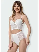 Diana Dolgulu Dantel Büstiyer Takım Godewo 20205 detay görünüm