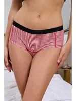 Çizgi Desenli Darkzone Kadın Boxer Dijital Baskılı DZBYN0014 Görsel görsel 4