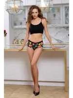 Darkzone Kadın Boxer Dijital Baskılı Donut Desenli DZBYN0003 Görsel