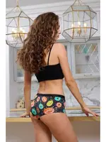 Darkzone Kadın Boxer Dijital Baskılı Donut Desenli DZBYN0003 Görsel görsel 6