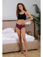 Flamingo Desenli Kadın Boxer Darkzone Dijital Baskılı DZBYN0004 Görsel görsel 6