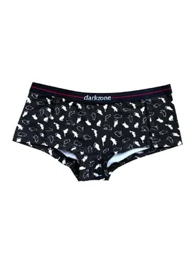 Darkzone Kedi Desenli Kadın Boxer Dijital Baskılı Darkzone DZBYN0017