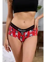 Köpek Desenli Kadın Boxer Dijital Baskılı Darkzone DZBYN0006 Görsel görsel 5