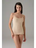 Dikişsiz Ayarlanabilir Kadın Askılı Basic Atlet Doreanse 9003 Ten