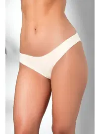 Gallipoli Dikişsiz İz Yapmaz Lazer Kesim Slip 3'lü Kadın Külot Ekru Gallipoli 21261