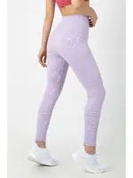 Dikişsiz Örme Yüksek Bel Tayt Miorre 002-000804 Lila farklı açı