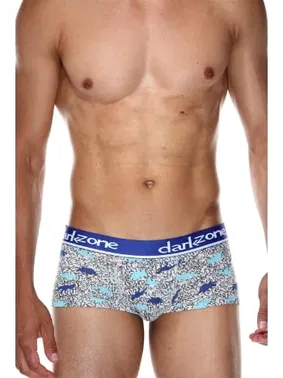 Darkzone Dinazor Desenli Kısa Erkek Boxer Darkzone DZN3314