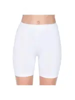 Dizüstü Kemerli Beyaz 3'lü Paket Likralı Kadın Tayt Yıldız 3605 Beyaz