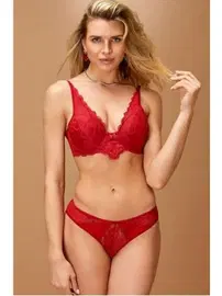 Nurteks Dolgulu Destekli Sütyen Külot Takım Nurteks 4425