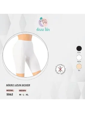 Dondeza Mikro Kadın Uzun Boxer Dondeza 5062